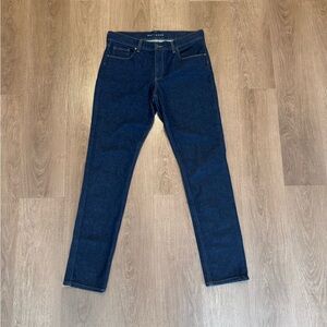 Mott & Bow Boyfriend Jeans W30 L32 Dark Wash Stretch Denim